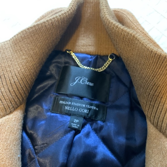 J Crew cocoon coat in Italian stadium-cloth wool - Picture 3 of 7